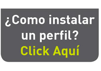 como instalar perfil